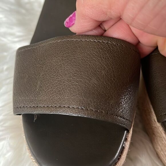 FRANCO SARTO LEATHER ESPADRILLES NWOT SIZE 8.5 - Picture 5 of 10